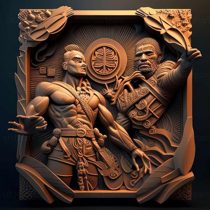 3D model Kings of Kung Fu game (STL)